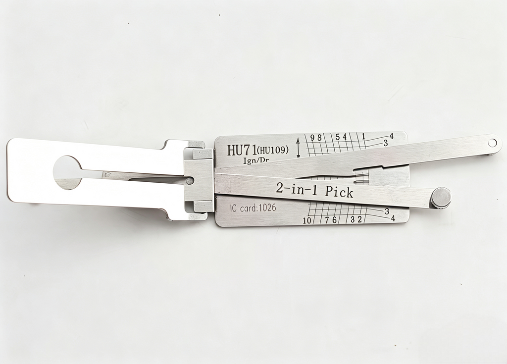 🔧 Lishi 2-in-1 HU71(HU109) Auto Lock Pick & Decoder