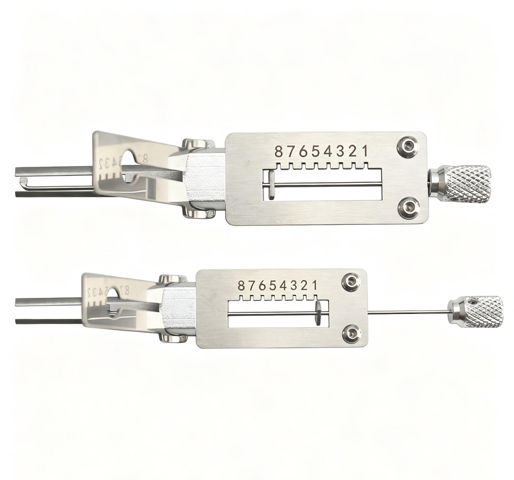 🔧 Lishi SS004 2-in-1 Door Lock Pick & Decoder | Professional Door Lock Tool