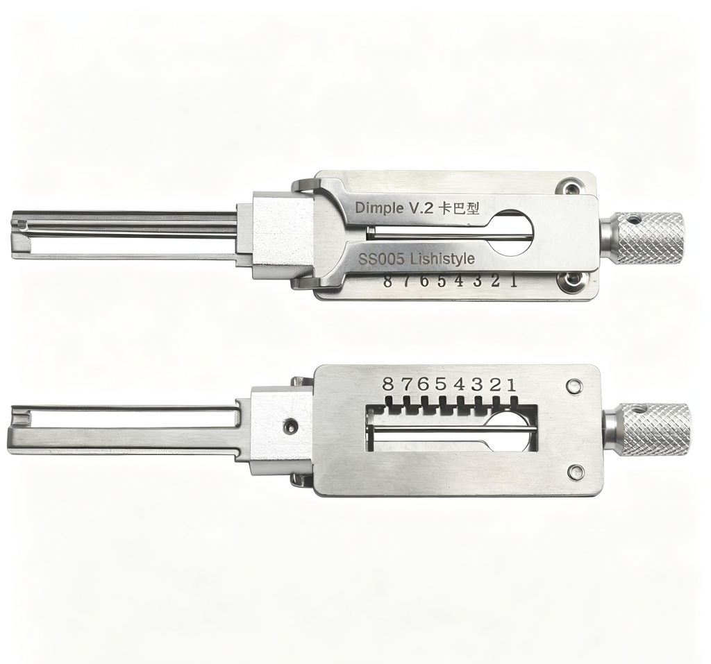 🔧 Lishi SS005 2-in-1 Door Lock Pick & Decoder | Professional Door Lock Tool
