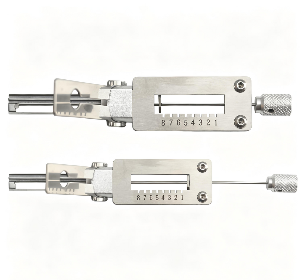 🔧 Lishi SS005 2-in-1 Door Lock Pick & Decoder | Professional Door Lock Tool