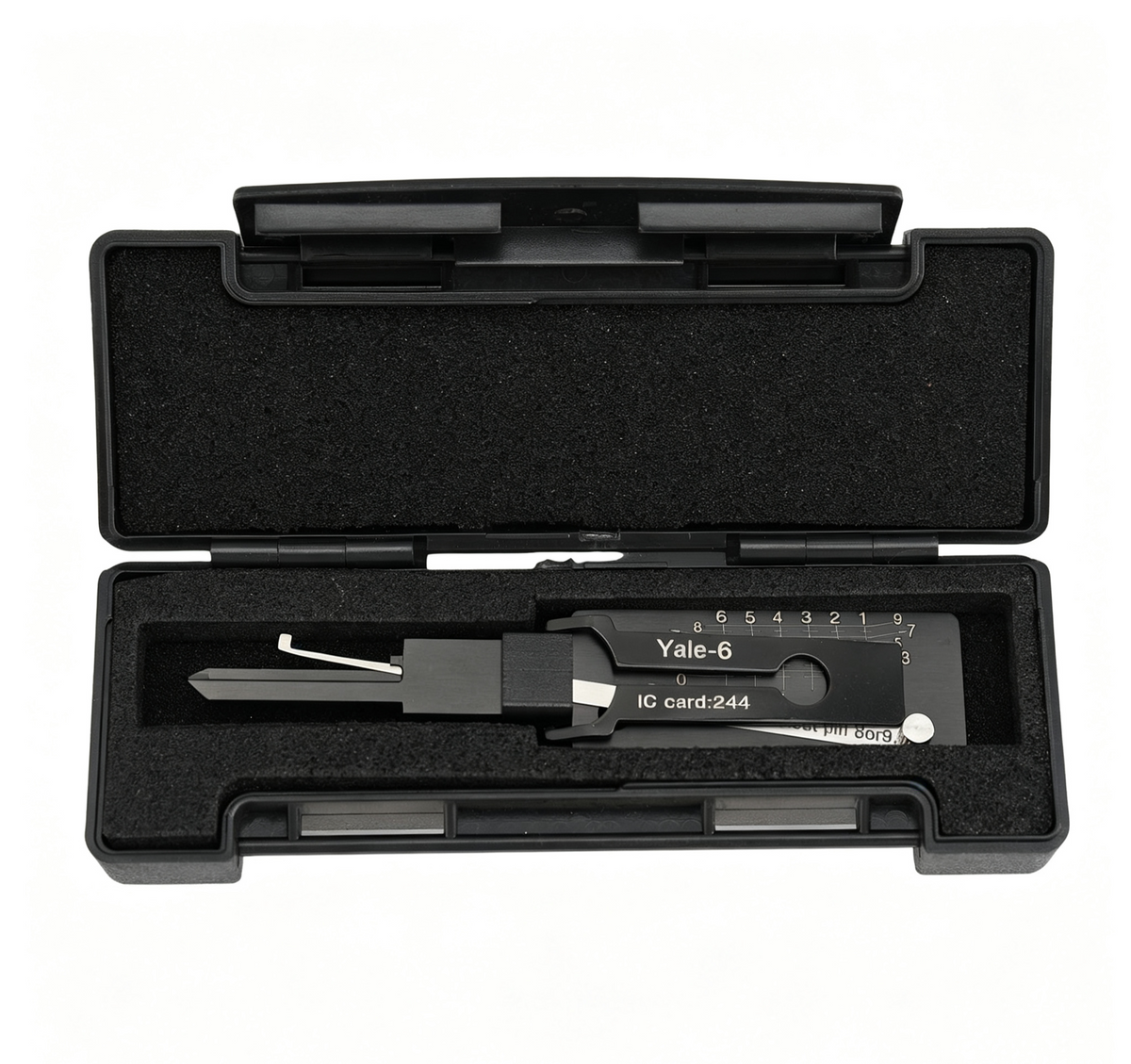 🔧 Lishi Yale-6 2-in-1 Door Lock Pick & Decoder | Professional Door Lock Tool