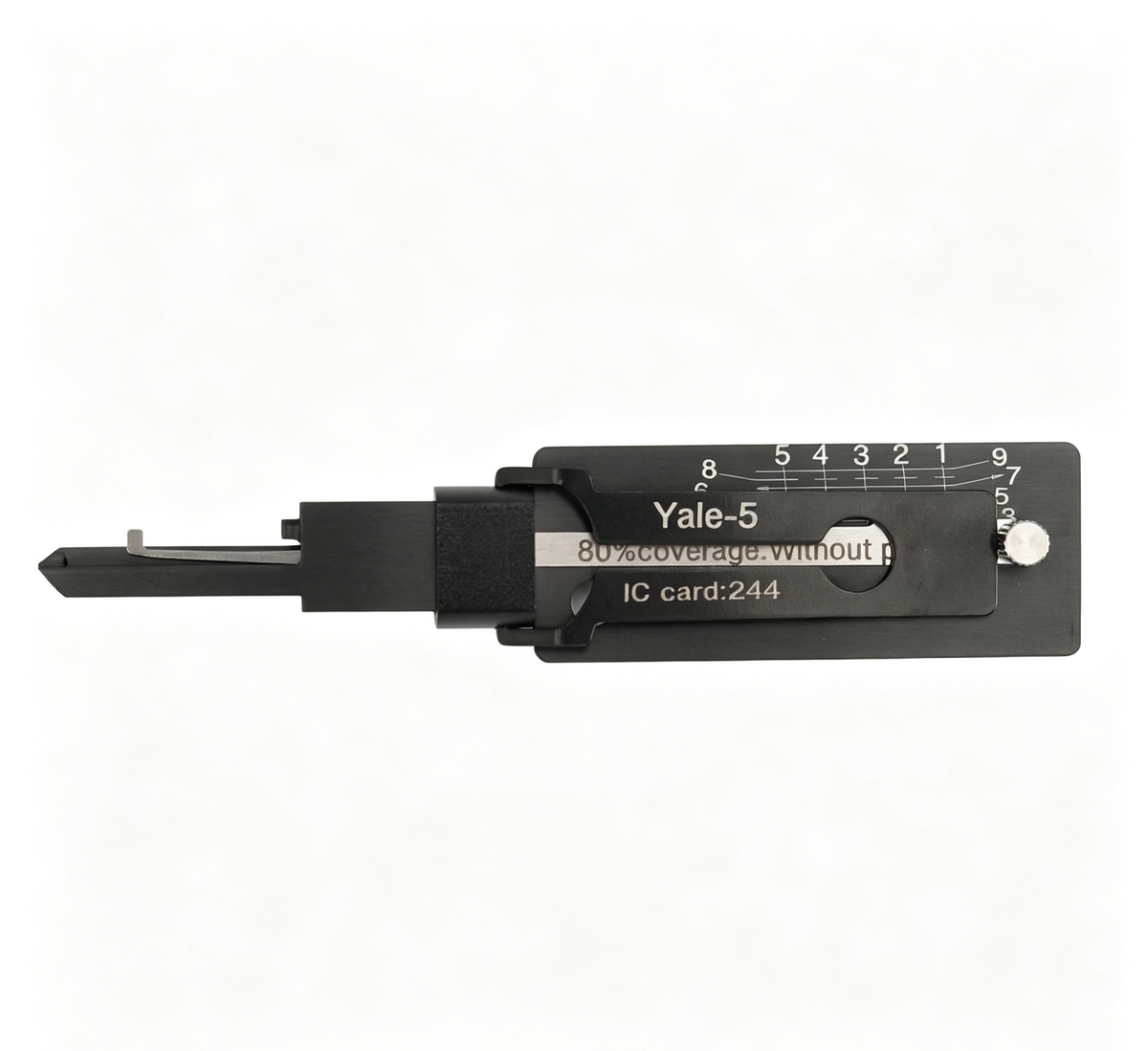 🔧 Lishi Yale-5 2-in-1 Door Lock Pick & Decoder | Professional Door Lock Tool