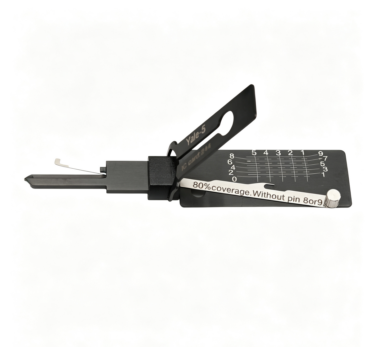 🔧 Lishi Yale-5 2-in-1 Door Lock Pick & Decoder | Professional Door Lock Tool