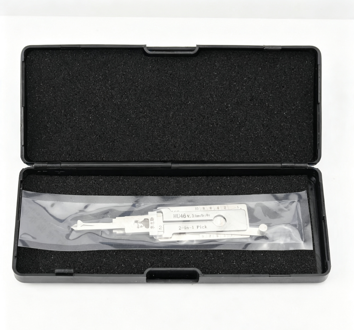 🔧 Lishi 2-in-1 HU46 Auto Lock Pick & Decoder, Ultimate Car Decoding Tool