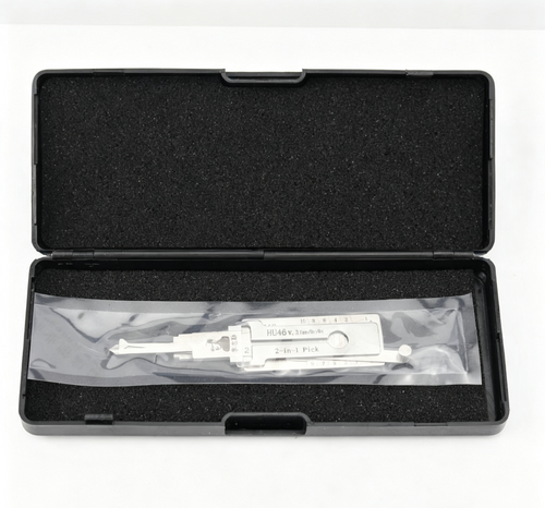 🔧 Lishi 2-in-1 HU46 Auto Lock Pick & Decoder, Ultimate Car Decoding Tool