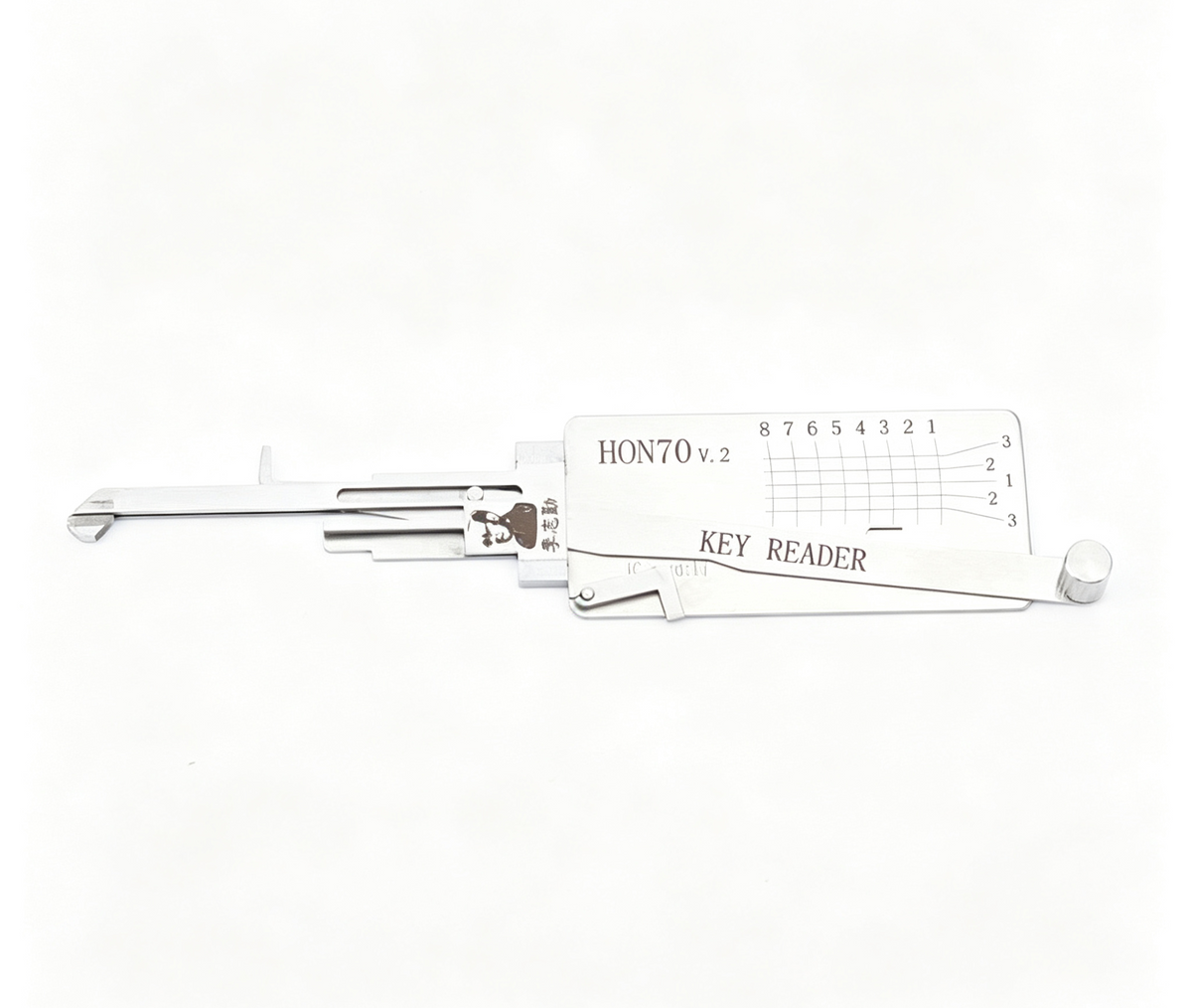 🔧 Lishi 2-in-1 HON70 Motorcycle Lock Pick & Decoder, Ultimate Motorcycle Decoding Tool