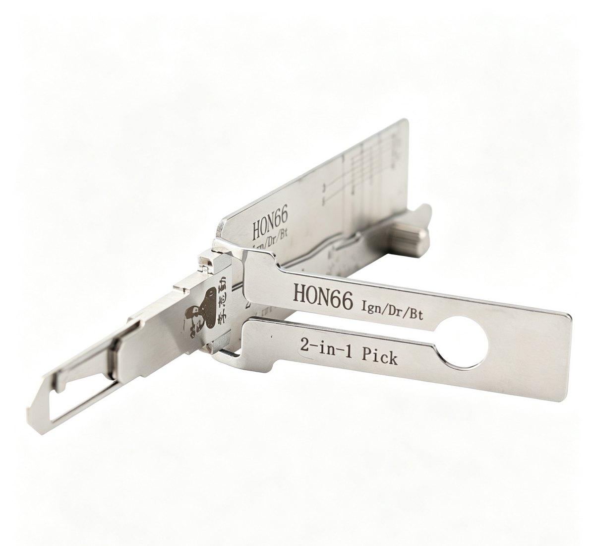 🔧 Lishi 2-in-1 HON66 Auto Lock Pick & Decoder, Ultimate Car Decoding Tool