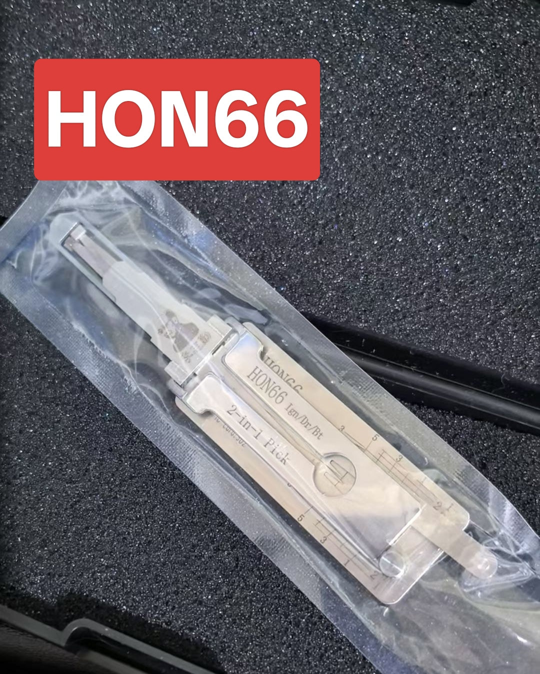 🔧 Lishi 2-in-1 HON66 Auto Lock Pick & Decoder, Ultimate Car Decoding Tool