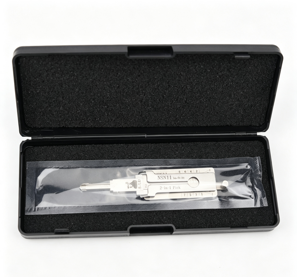 🔧 Lishi NSN11 2-in-1 Auto Lock Pick & Decoder | Professional Car Decoding Tool