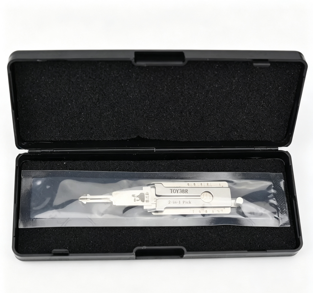 🔧 Lishi TOY38R 2-in-1 Car Lock Pick & Decoder | Professional Auto Lock Tool