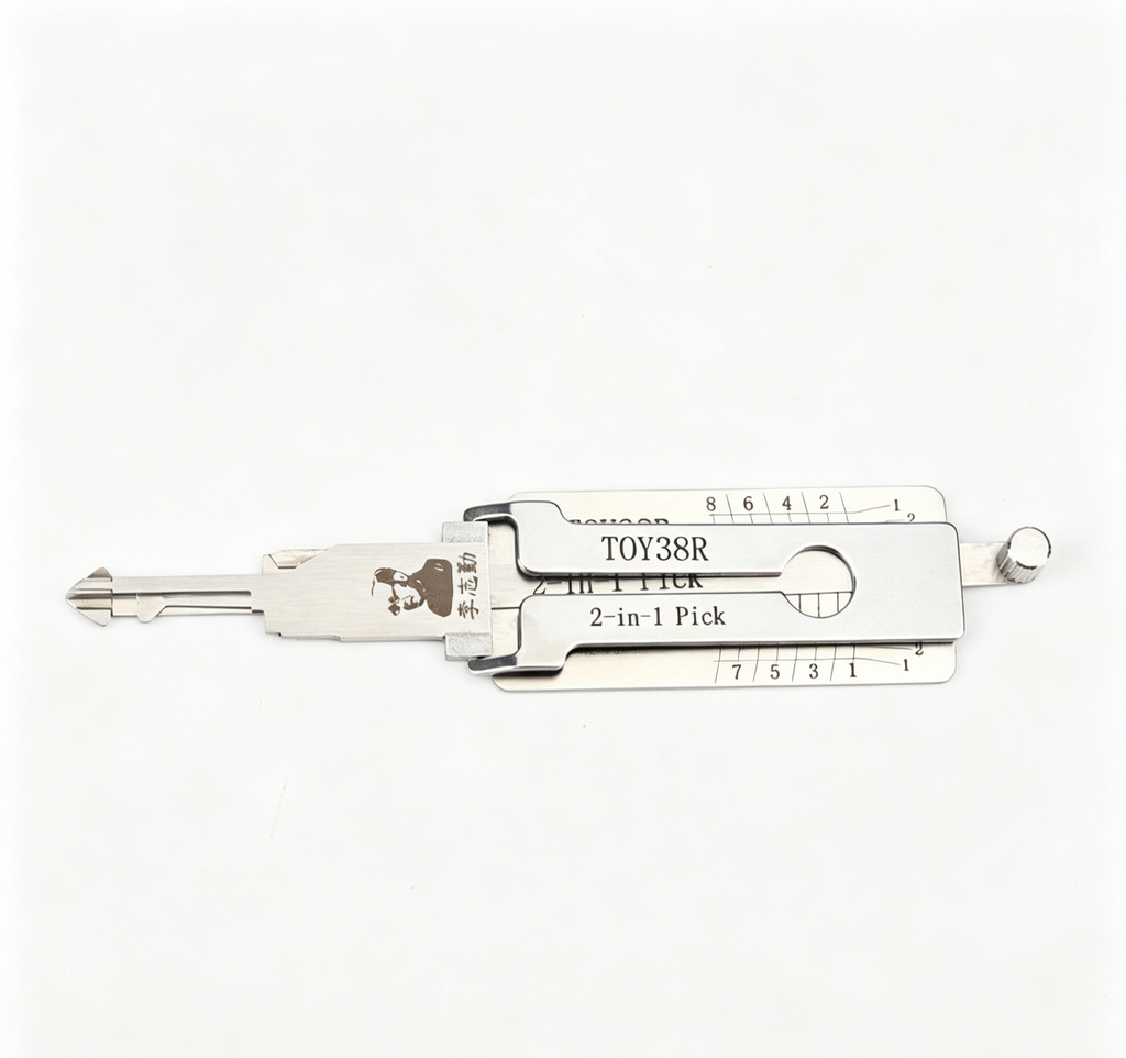 🔧 Lishi TOY38R 2-in-1 Car Lock Pick & Decoder | Professional Auto Lock Tool