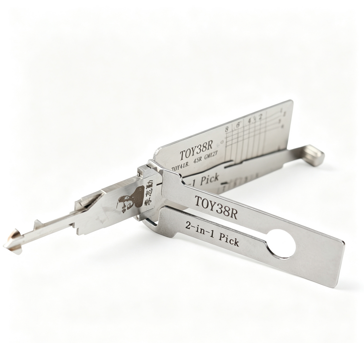 🔧 Lishi TOY38R 2-in-1 Car Lock Pick & Decoder | Professional Auto Lock Tool