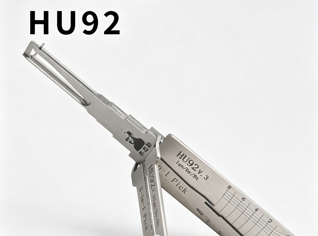 🔧 Lishi HU92 2-in-1 Auto Lock Pick & Decoder | Professional Car Decoding Tool