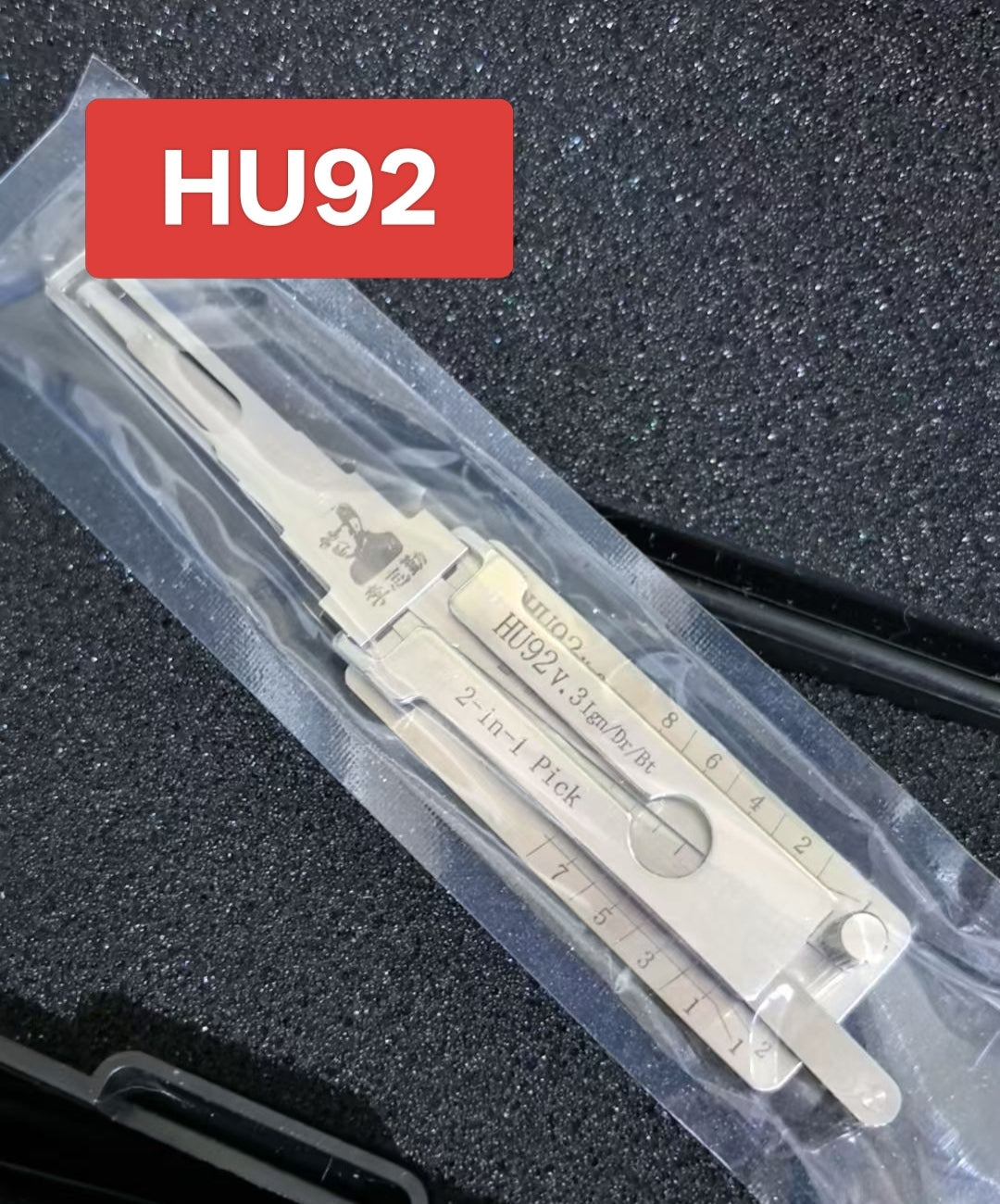 🔧 Lishi HU92 2-in-1 Auto Lock Pick & Decoder | Professional Car Decoding Tool