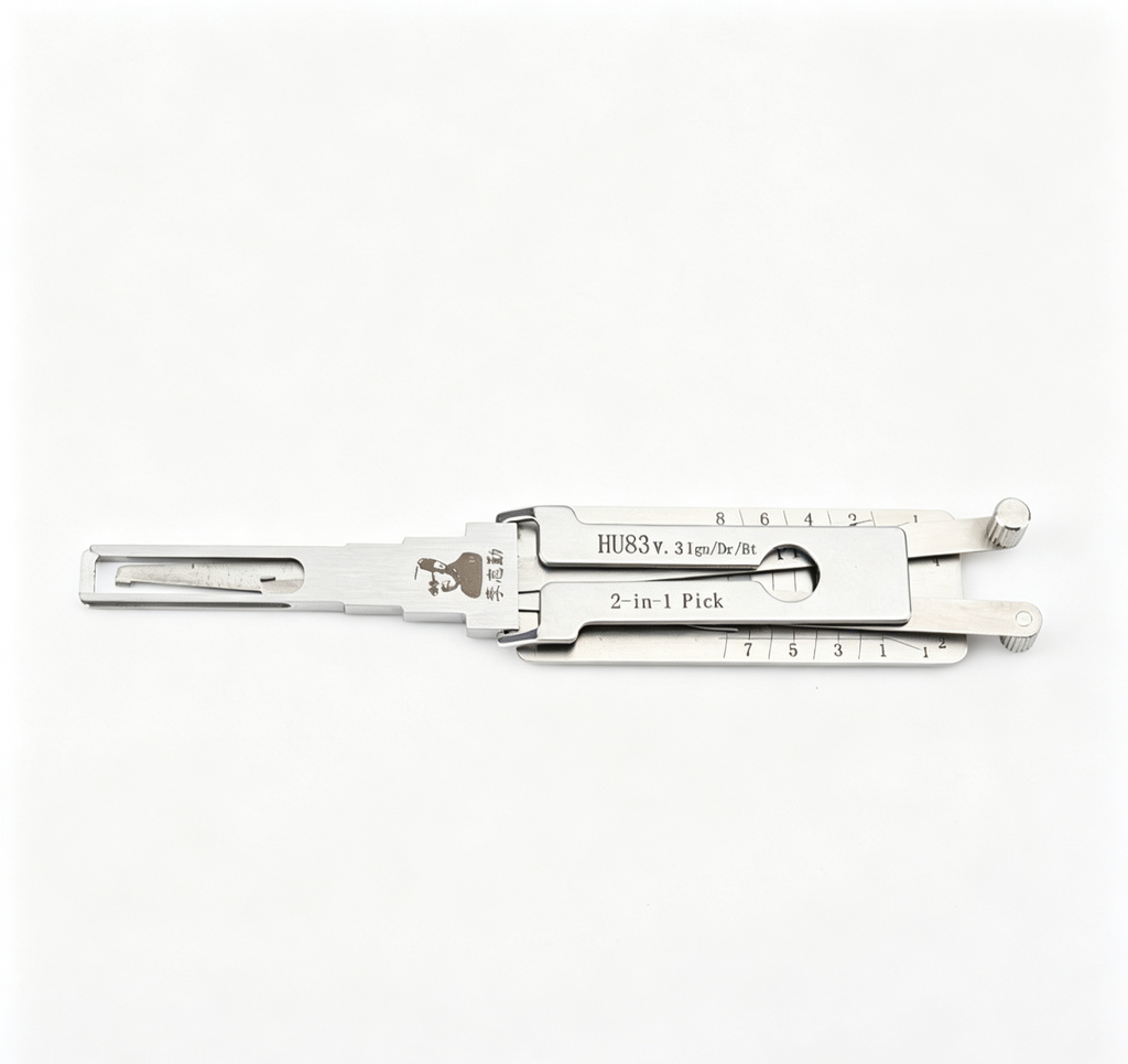 🔧 Lishi HU83 2-in-1 Auto Lock Pick & Decoder | Professional Car Decoding Tool