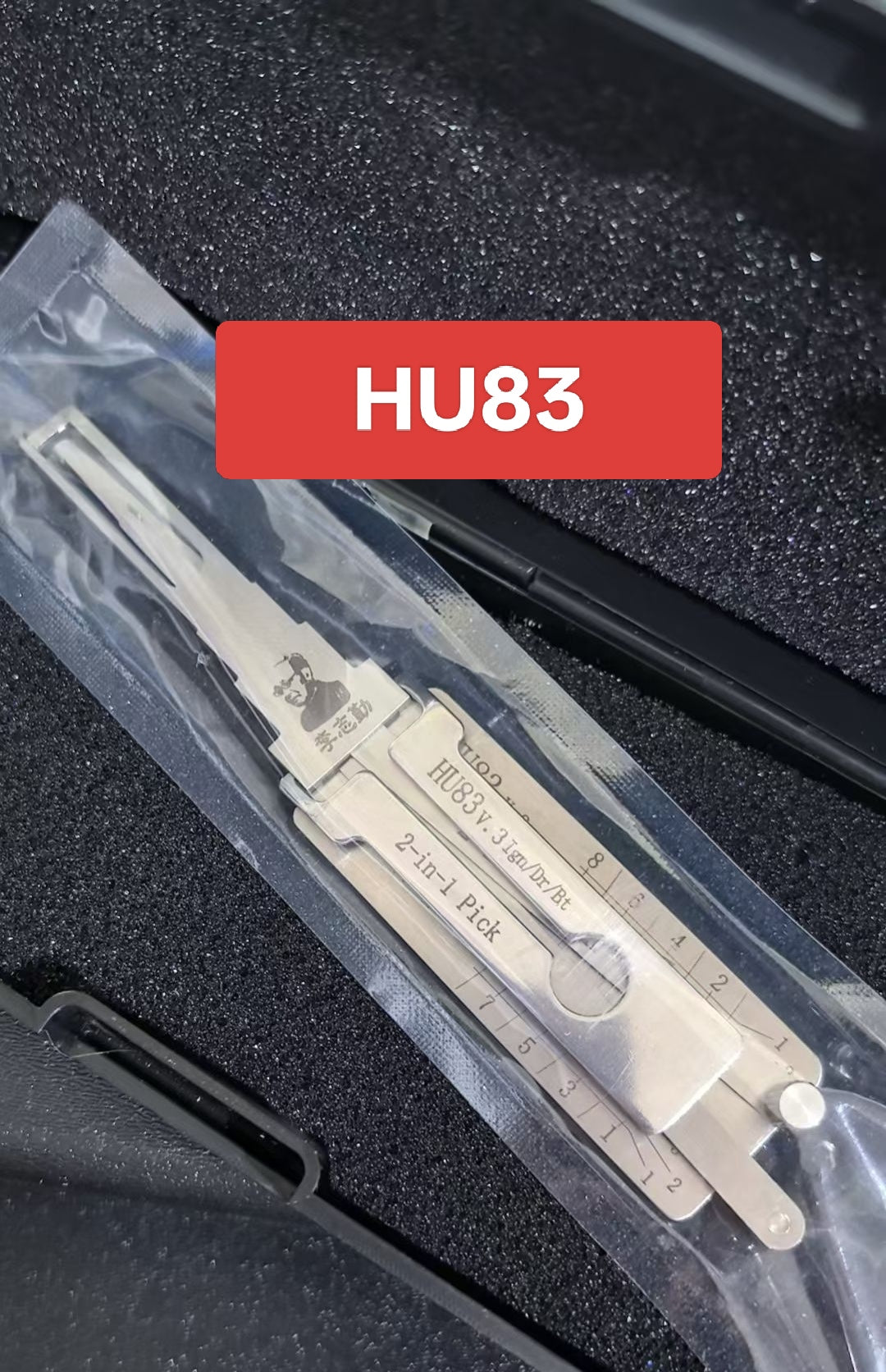 🔧 Lishi HU83 2-in-1 Auto Lock Pick & Decoder | Professional Car Decoding Tool