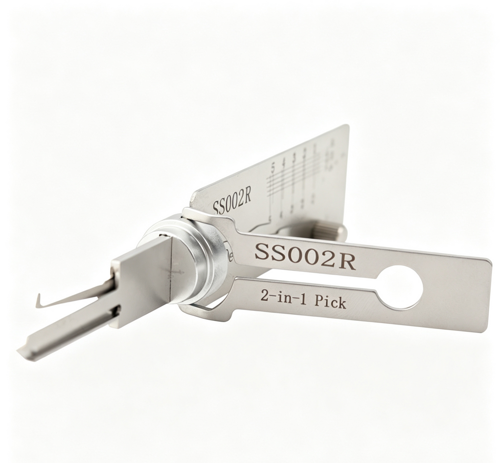 🔧 Lishi SS002R 2-in-1 Door Lock Pick & Decoder | Professional Door Lock Tool