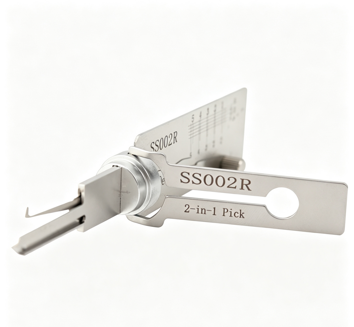 🔧 Lishi SS002R 2-in-1 Door Lock Pick & Decoder | Professional Door Lock Tool