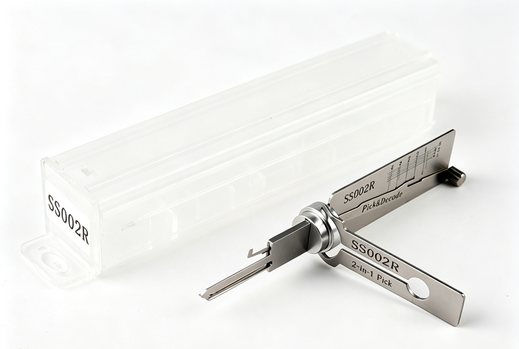 🔧 Lishi SS002R 2-in-1 Door Lock Pick & Decoder | Professional Door Lock Tool