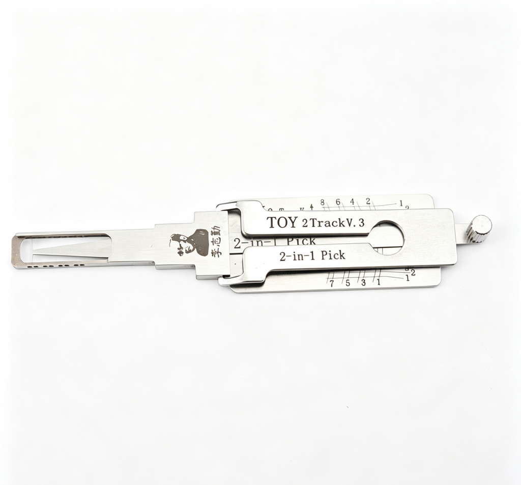 🔧 Lishi TOY2 2-in-1 Car Lock Pick & Decoder | Professional Auto Lock Tool