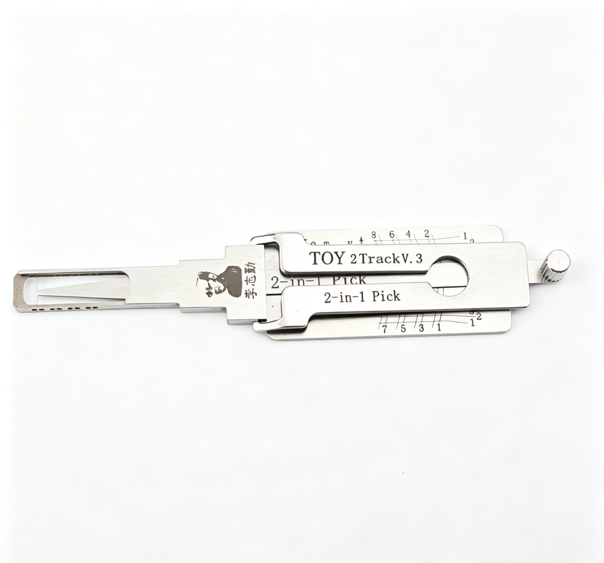 🔧 Lishi TOY2 2-in-1 Car Lock Pick & Decoder | Professional Auto Lock Tool