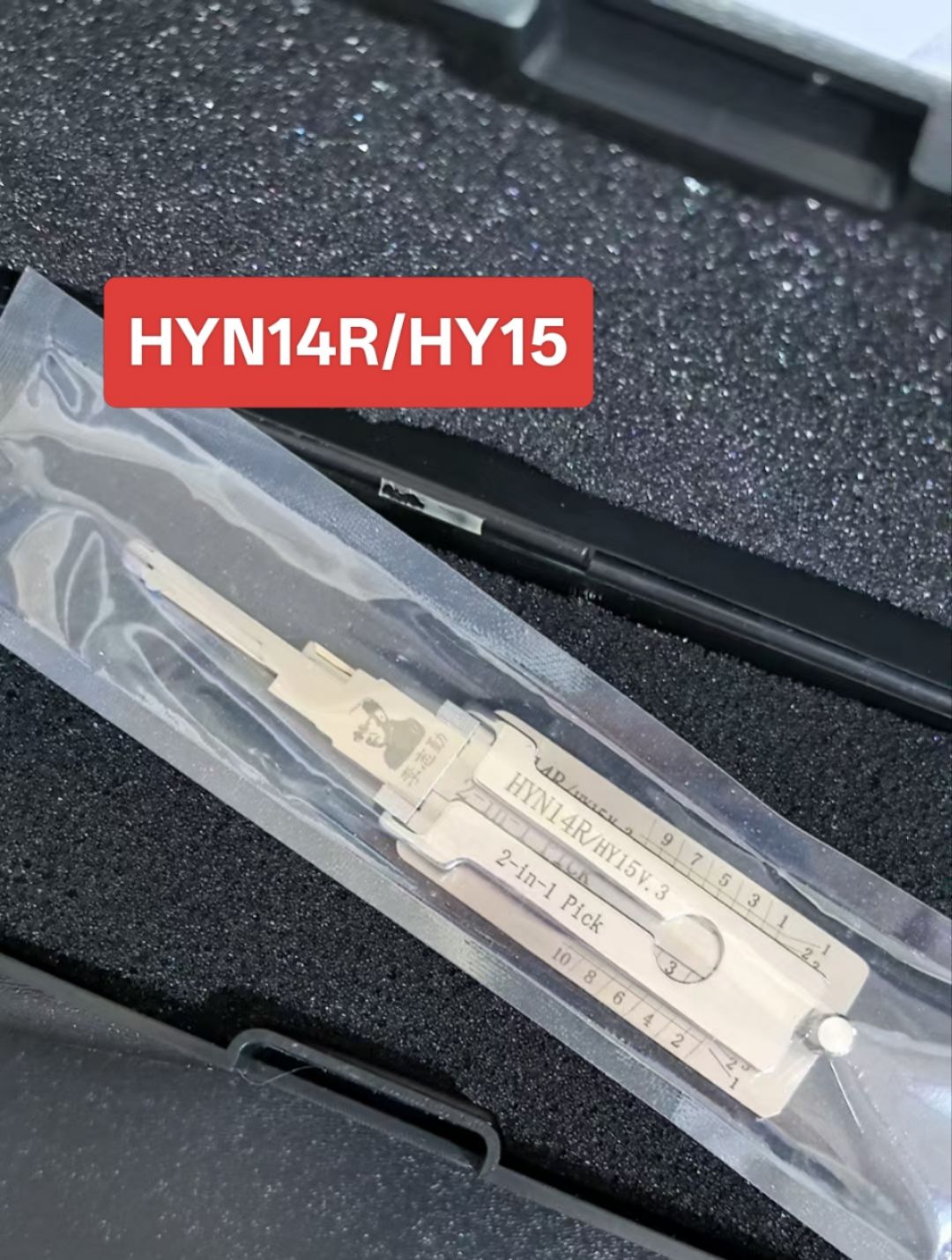 🔧 Lishi HYN14R/HY15 2‑in‑1 Car Lock Pick & Decoder | Professional Auto Lock Tool