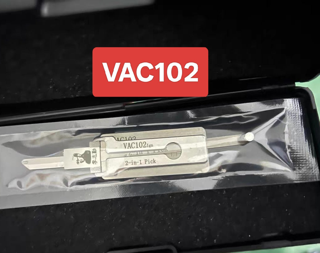 🔧 Lishi VAC102 2-in-1 Car Lock Pick & Decoder | Professional Auto Lock Tool