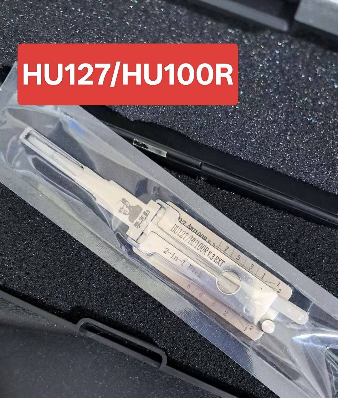 🔧 Lishi HU127/HU100R 2-in-1 Car Lock Pick & Decoder | Professional Locksmith Tool