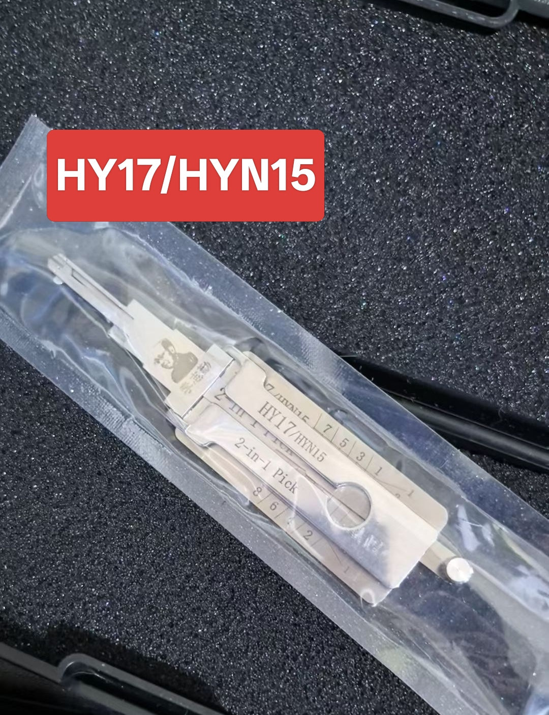 🔧 Lishi HY17/HYN15 2-in-1 Car Lock Pick & Decoder | Professional Locksmith Tool