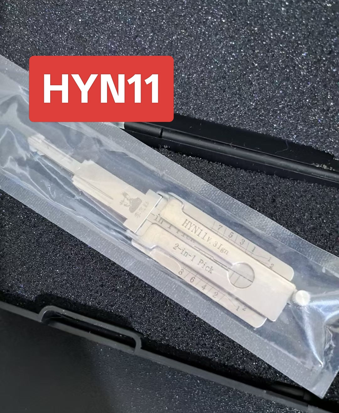 🔧 Lishi HYN11 (ign) 2-in-1 Car Lock Pick & Decoder | Professional Locksmith Tool