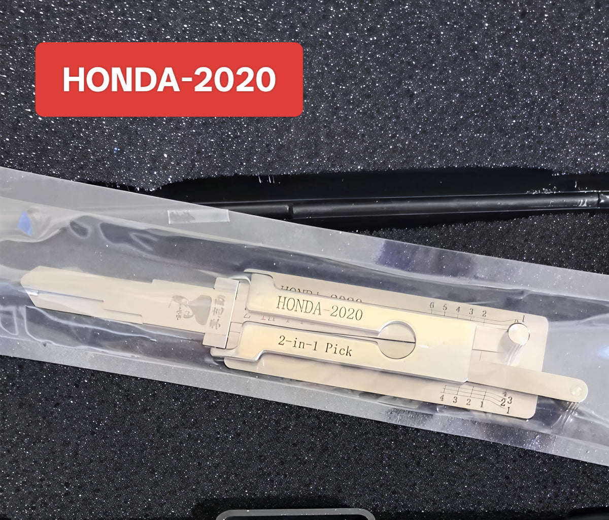 🔧 Lishi HONDA-2020 2-in-1 Car Lock Pick & Decoder | Professional Locksmith Tool
