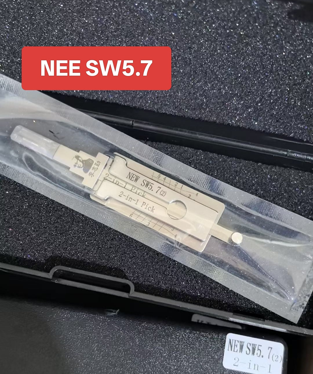 🔧 Lishi NEW SW5.7(2) 2-in-1 Car Lock Pick & Decoder | Professional Locksmith Tool