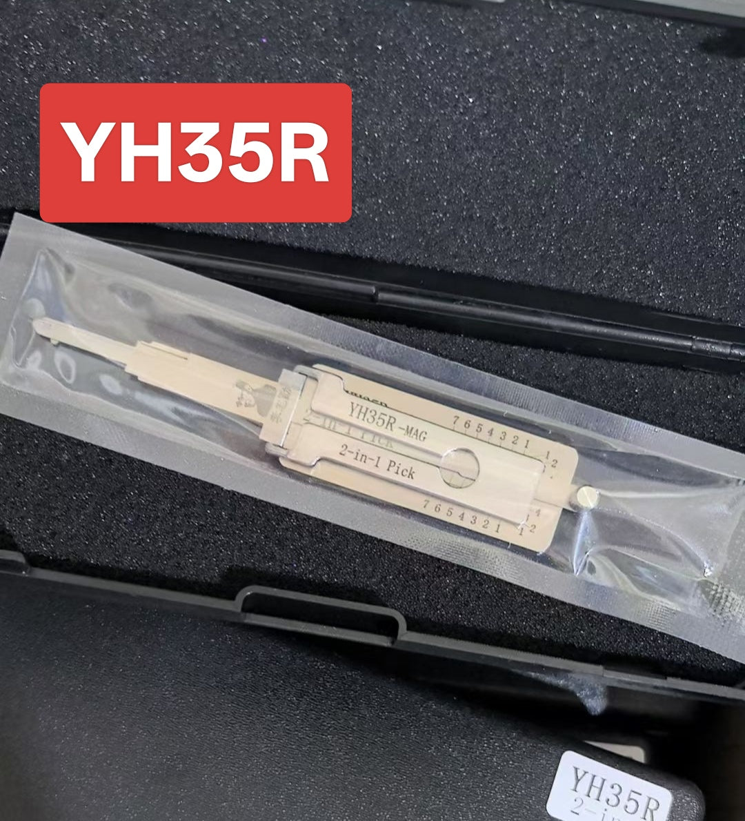 🔧 Lishi YH35R 2-in-1 Motorcycle Lock Pick & Decoder | Professional Locksmith Tool
