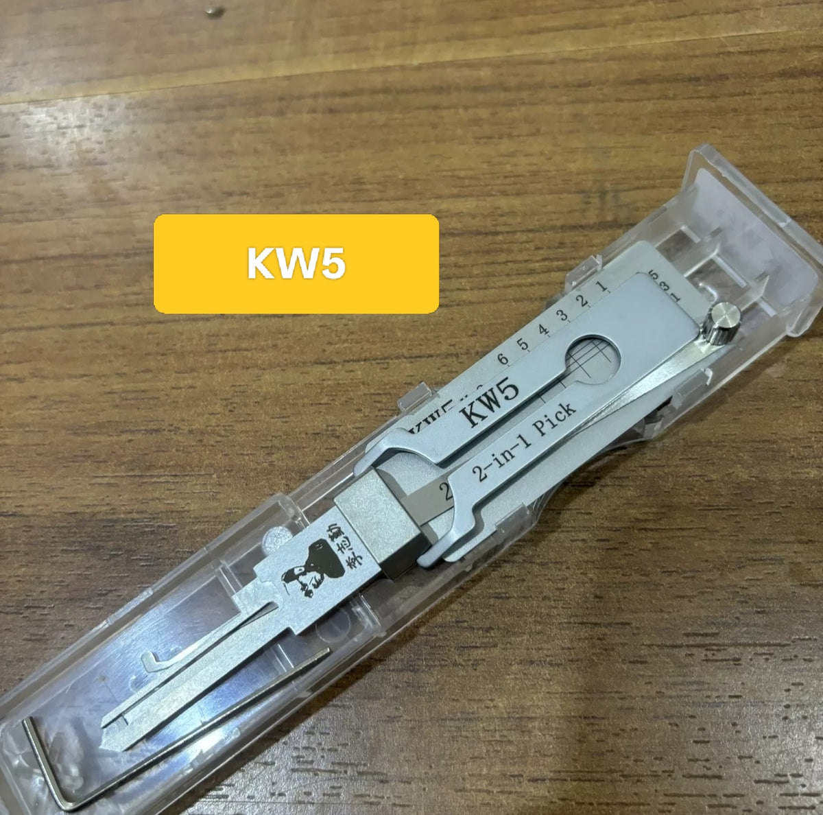 🔧 Lishi KW5 2-in-1 Door Lock Pick & Decoder | Professional Locksmith Tool