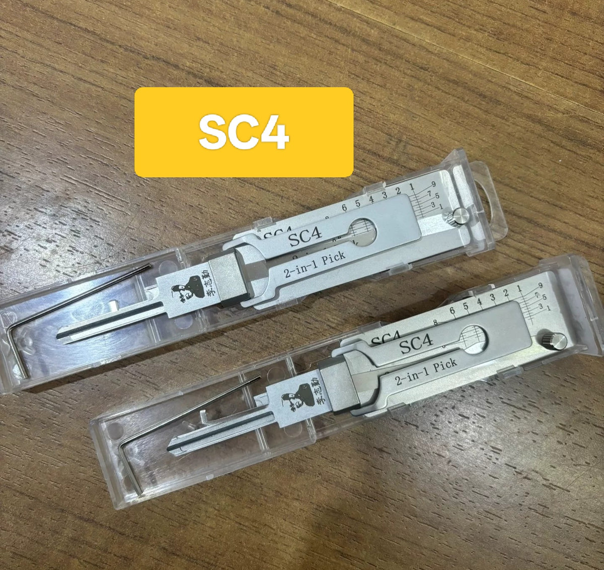 🔧 Lishi SC4 2-in-1 Door Lock Pick & Decoder | Professional Locksmith Tool