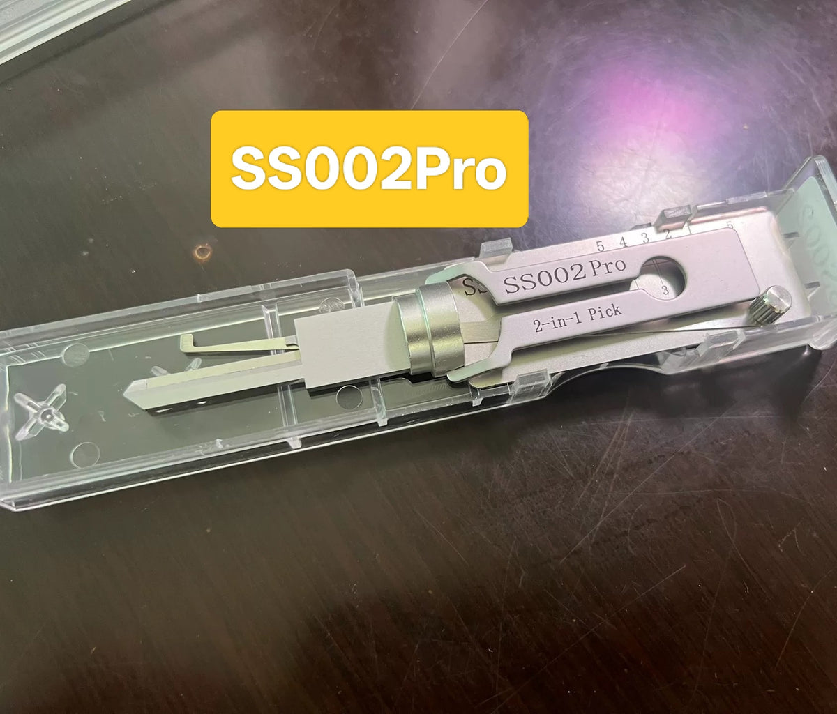 🔧 Lishi SS002Pro 2-in-1 Door Lock Pick & Decoder | Professional Locksmith Toolv