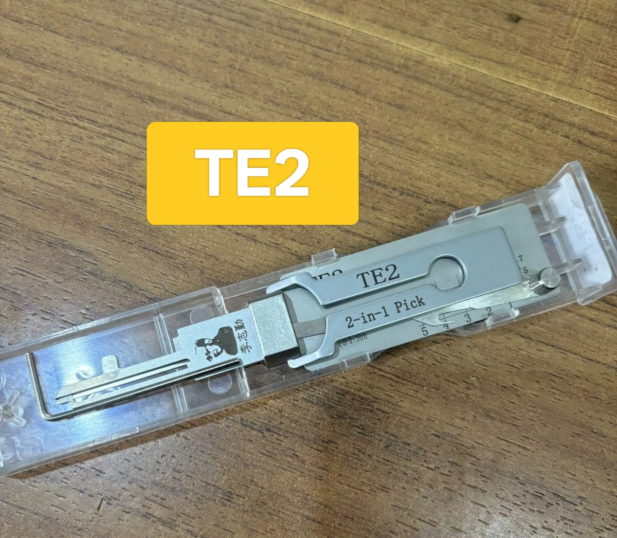 🔧 Lishi TE2 2-in-1 Door Lock Pick & Decoder | Professional Locksmith Tool