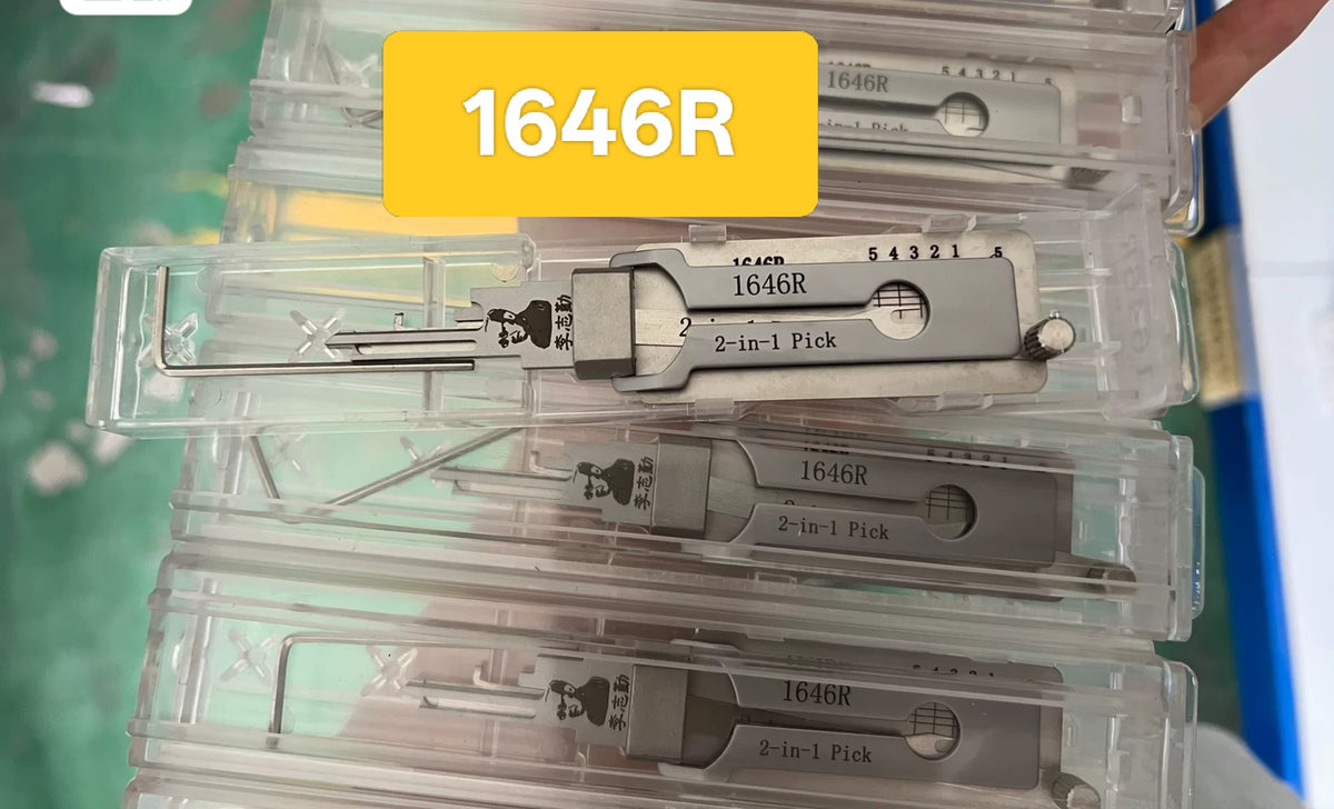 🔧 Lishi 1646R 2-in-1 Door Lock Pick & Decoder | Professional Locksmith Tool