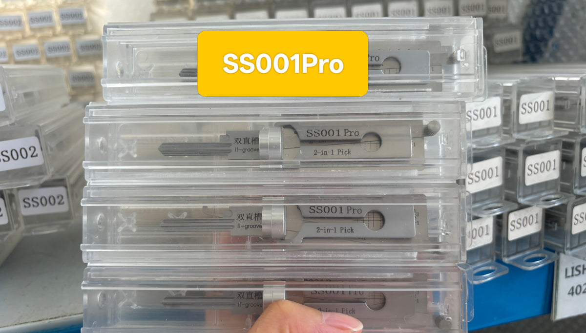 🔧 Lishi SS001Pro 2-in-1 Door Lock Pick & Decoder | Professional Locksmith Tool