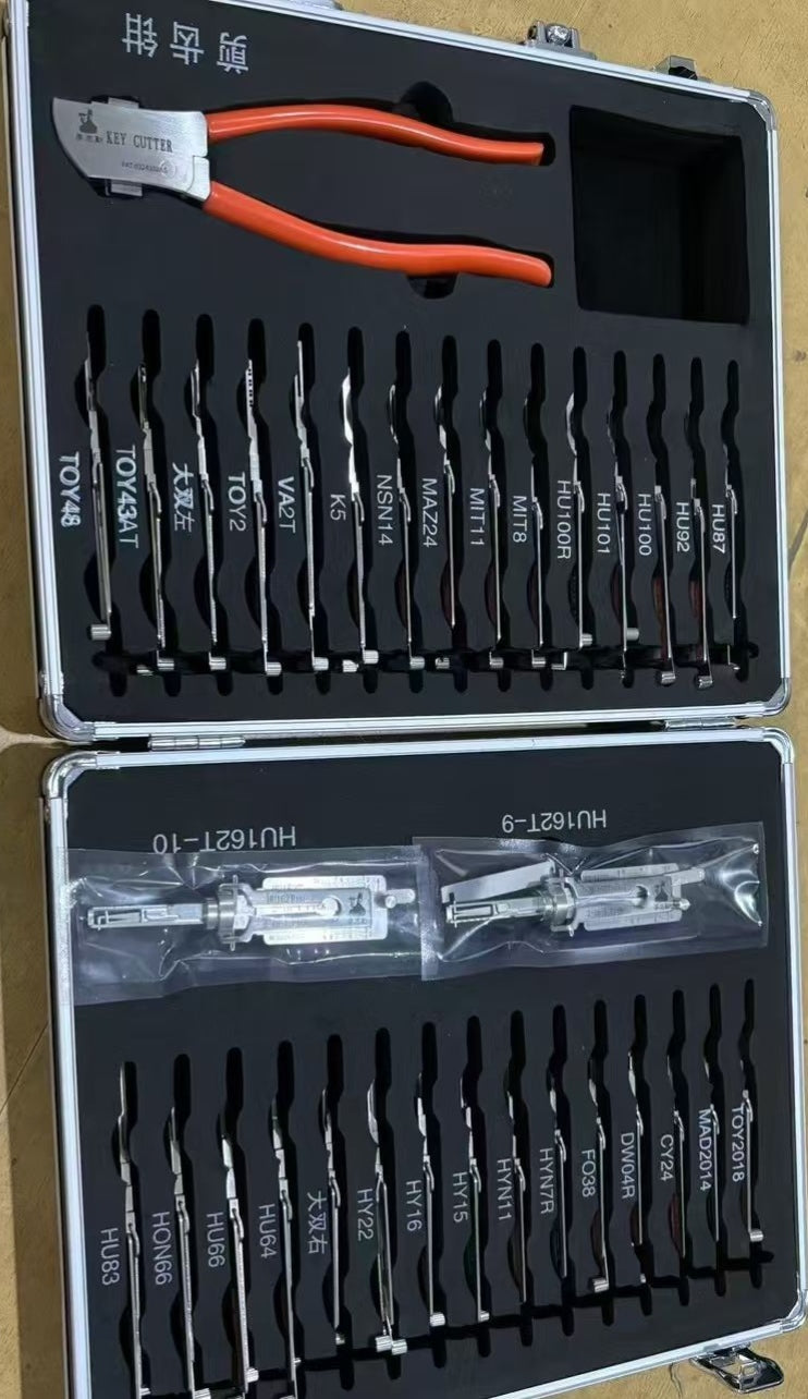 🔧 Lishi 2-in-1 32 Pieces Locksmith Tool Set | Professional Locksmith Tool