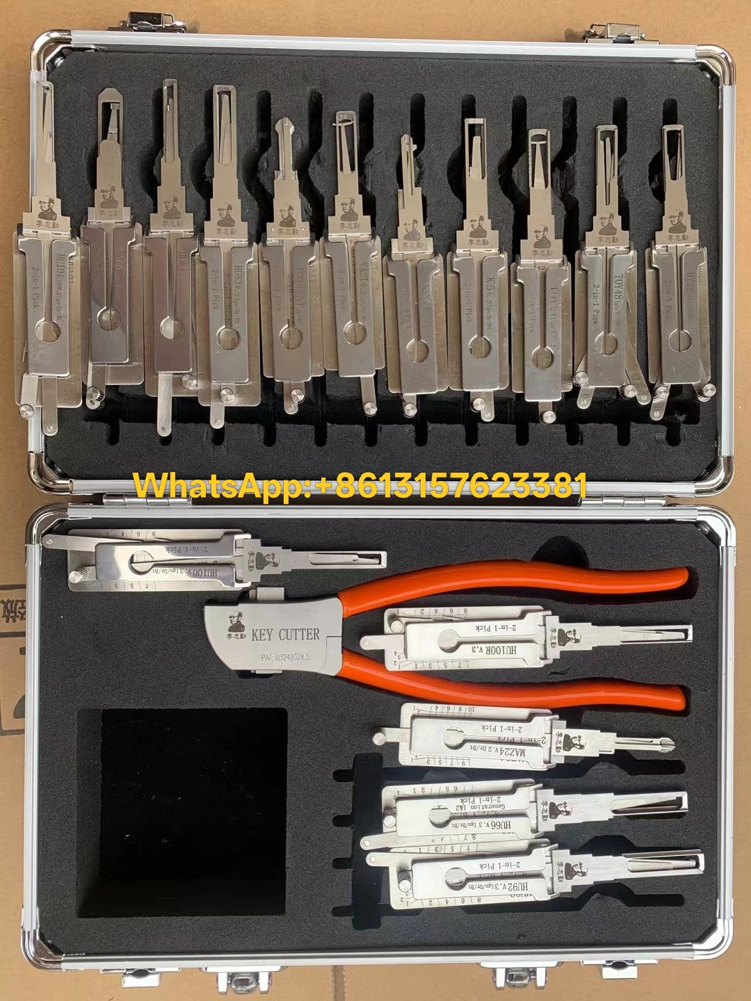 🧰Lishi 2-in-1 | 16 Pieces Locksmith Tool Set | Professional Locksmith Tool