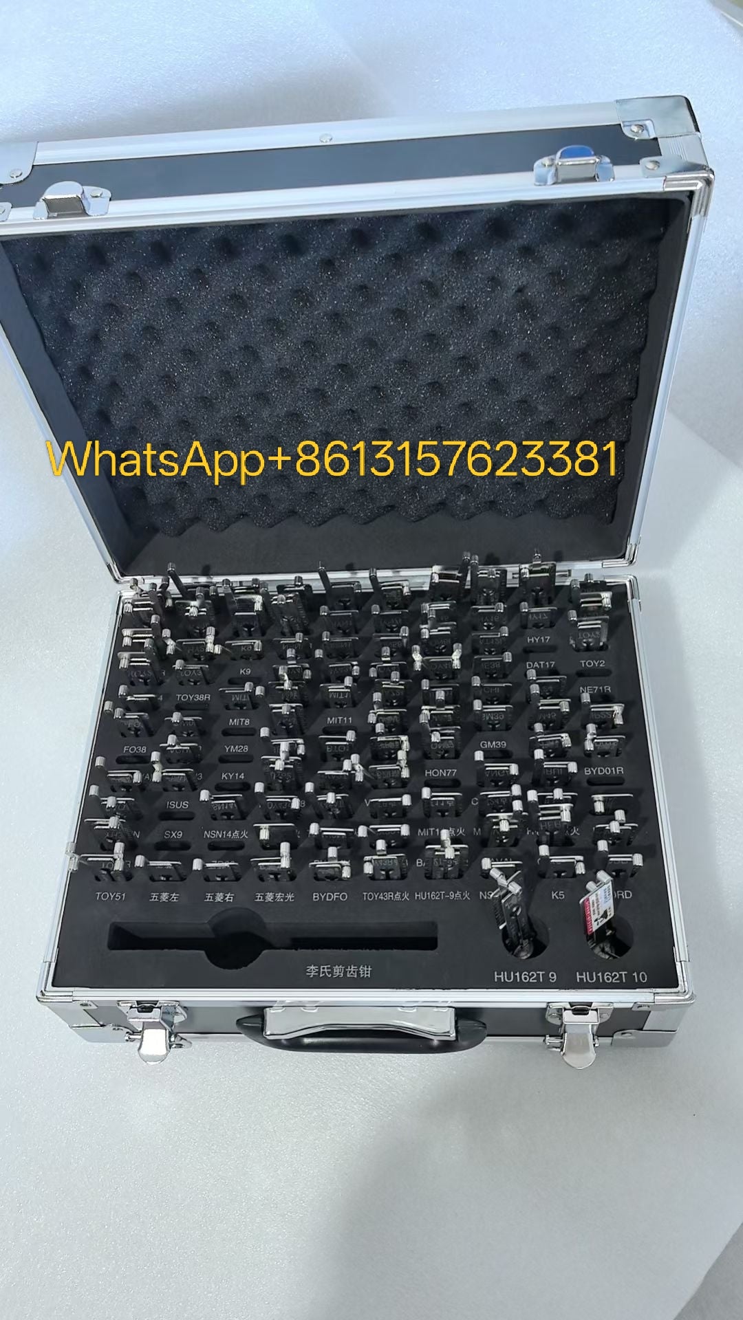 🧰Lishi 2-in-1 | 110 Pieces Locksmith Tool Set | Professional Locksmith Tool