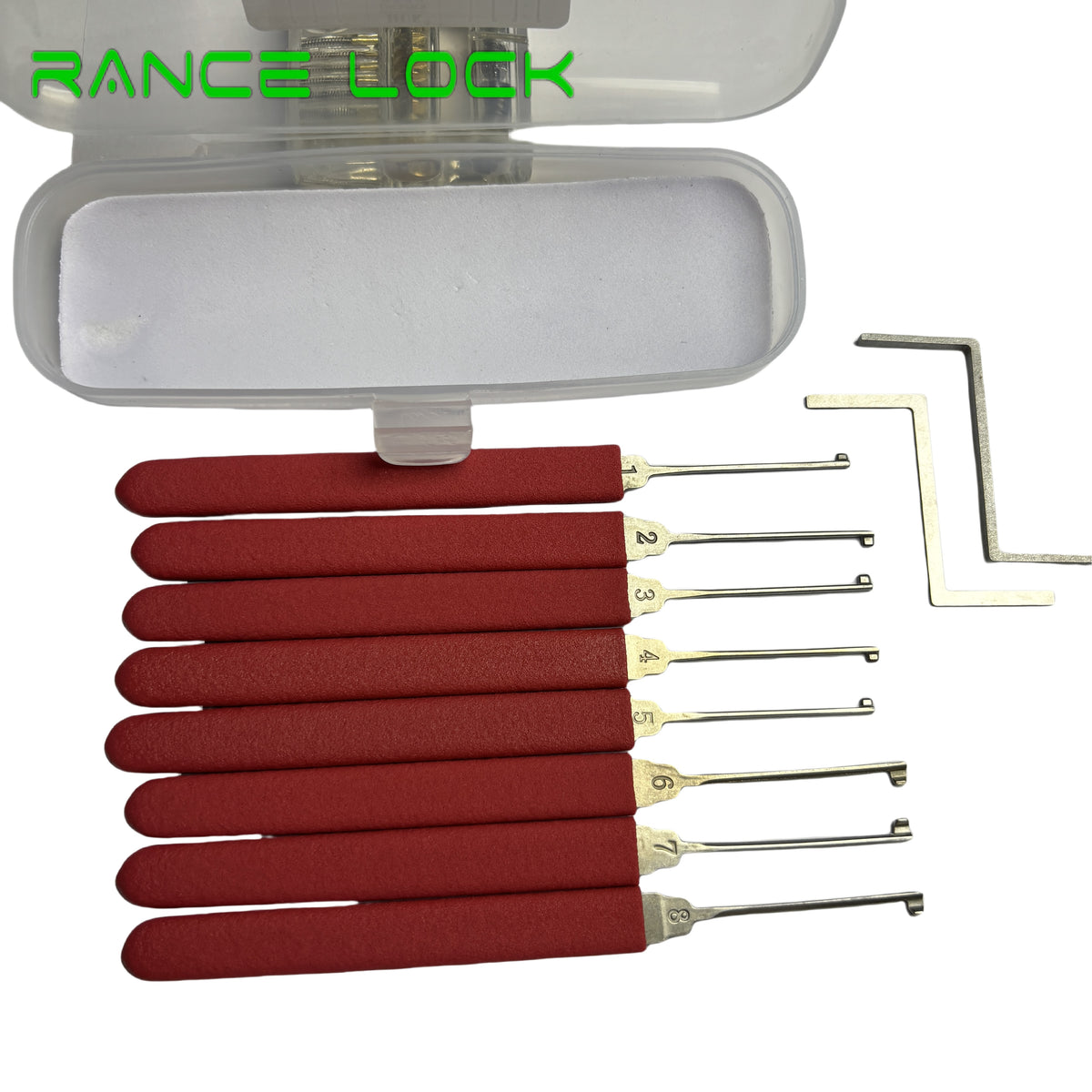 🧰HUK Kaba Single Hook 8-Piece Set | Civil Lock Maintenance Tools