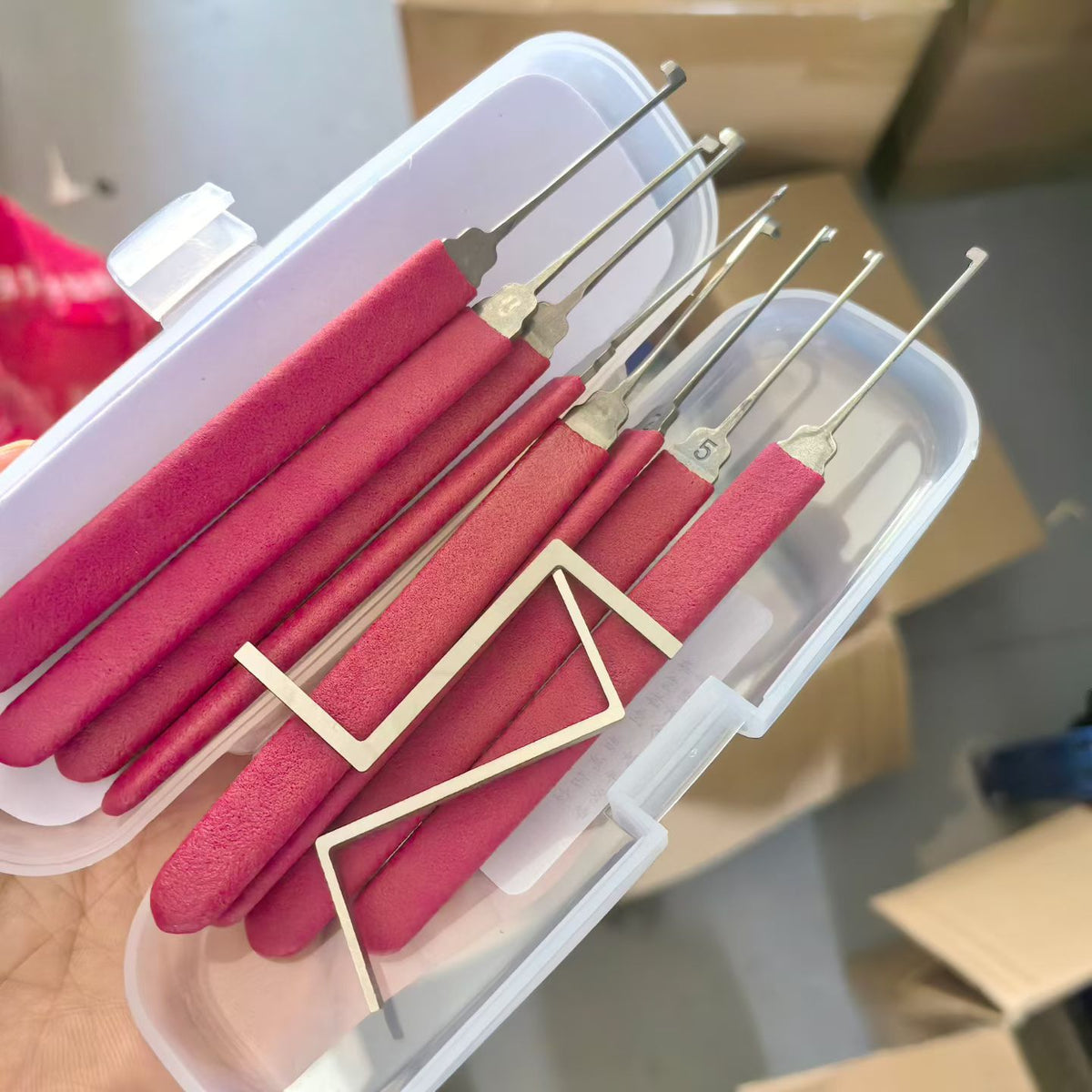 🧰HUK Kaba Single Hook 8-Piece Set | Civil Lock Maintenance Tools