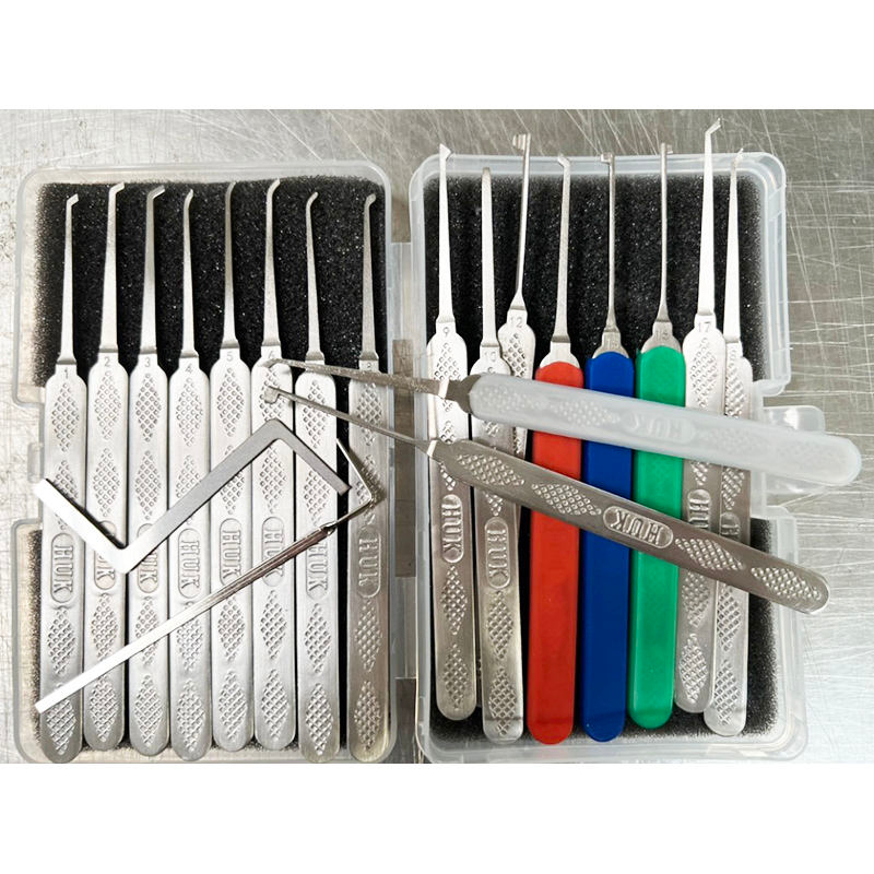 🧰HUK Lock Pick 18-Piece Set | Professional Civil Locksmith Tools