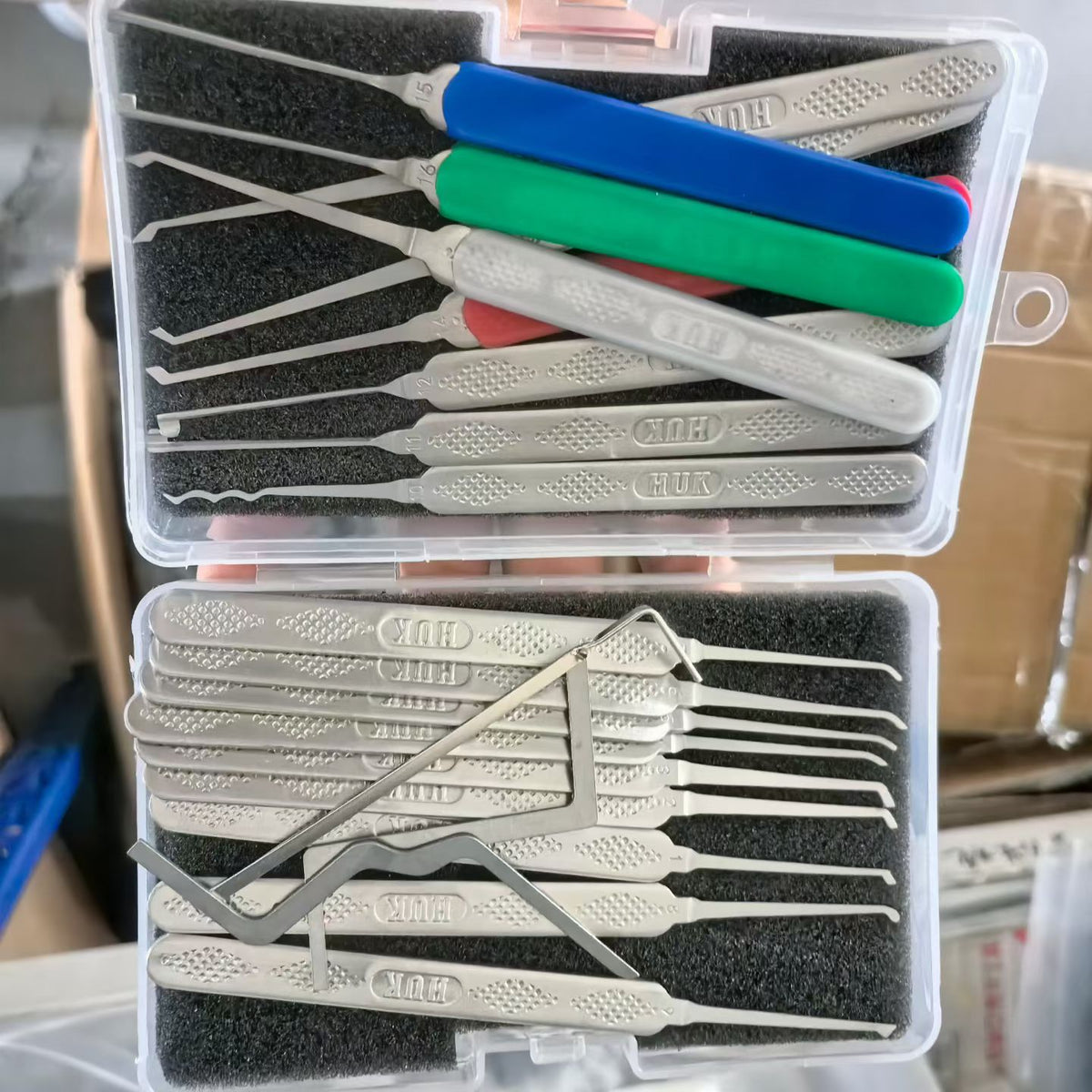 🧰HUK Lock Pick 18-Piece Set | Professional Civil Locksmith Tools
