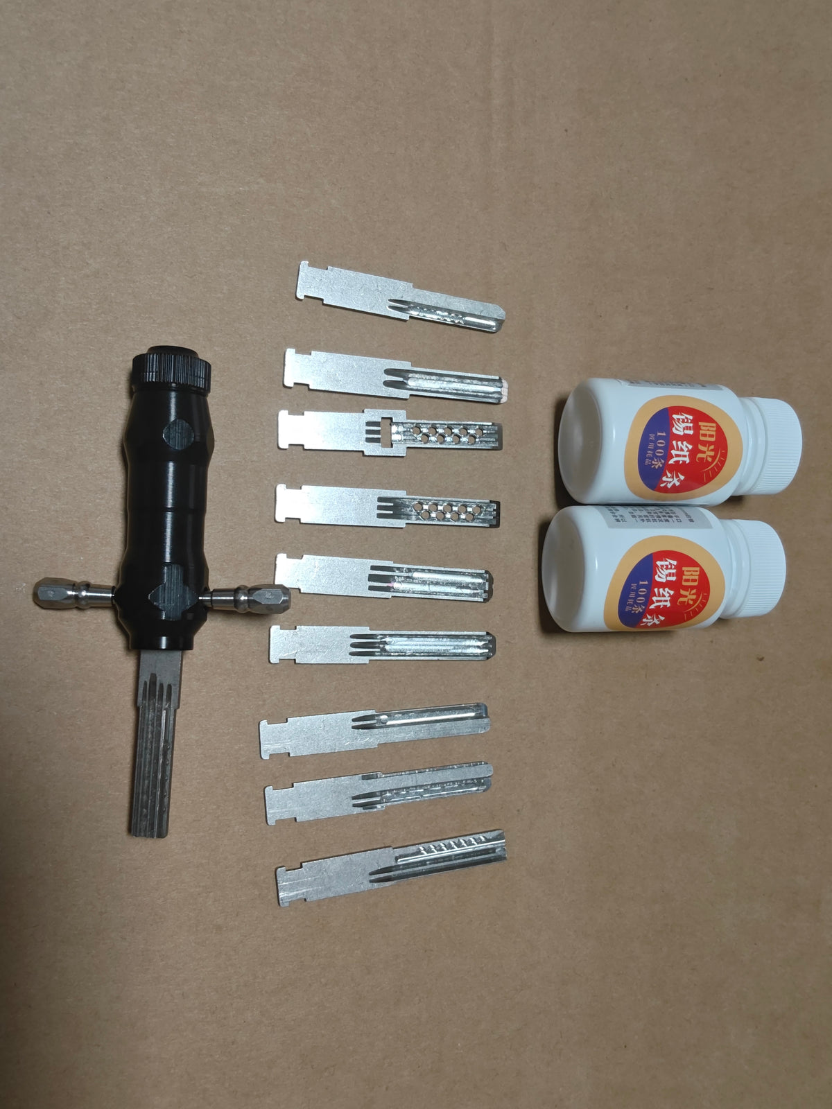 🧰Tin Foil Kaba Lock Tool 10-Piece Set | Professional Locksmith Quick Opening Tools