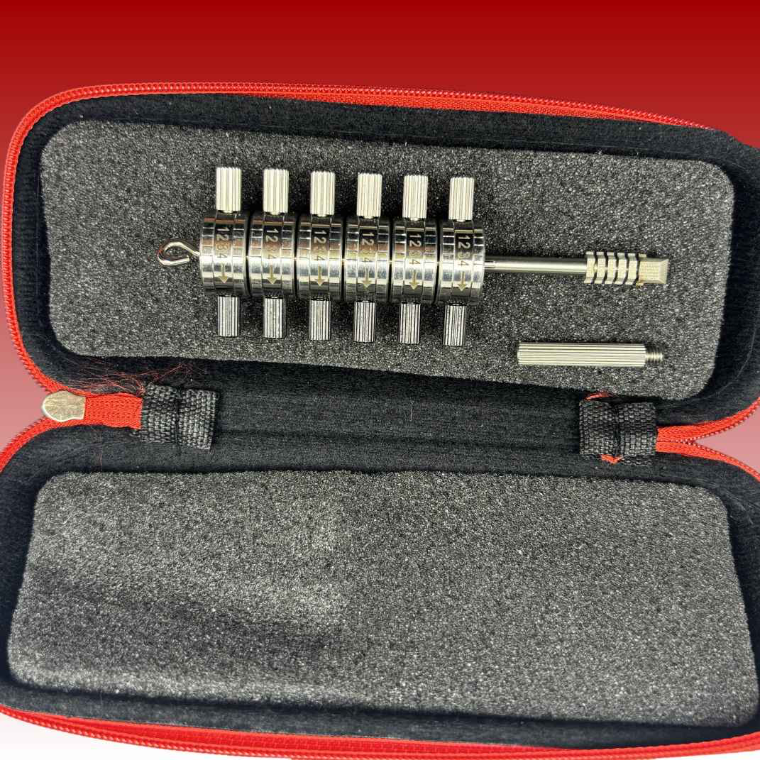 🧰HUK 6-Tooth Ford Car Lock Tool | Professional Automotive Locksmith Tool