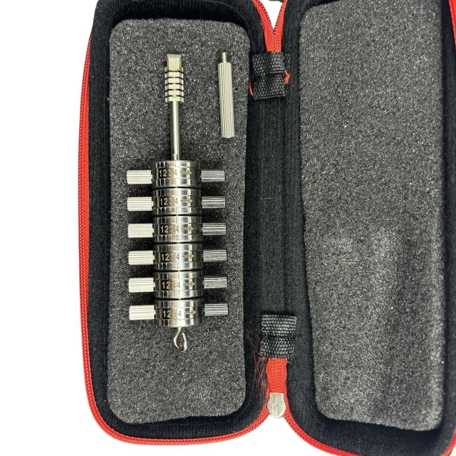 🧰HUK 6-Tooth Ford Car Lock Tool | Professional Automotive Locksmith Tool