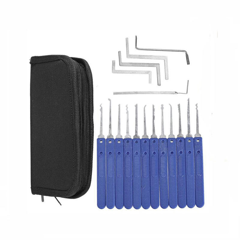 🧰17-Piece Civil Multi-Functional Single Hook Lock Pick Set | Professional Locksmith Tools